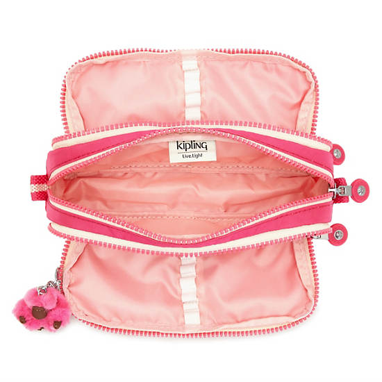 Sacs Kipling Gitroy Pencil Case Rose | FR 1308HA